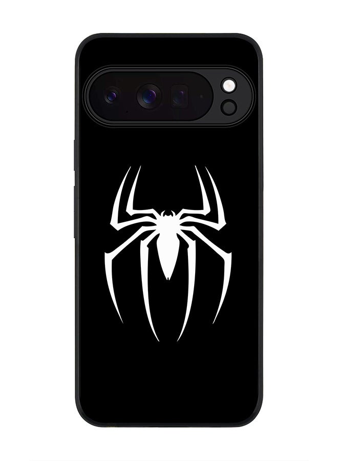 For Google Pixel 10 Pro XL Case,Slim fit Camera Protection, Shockproof Thin Phone cover  - Spidermark (Black)